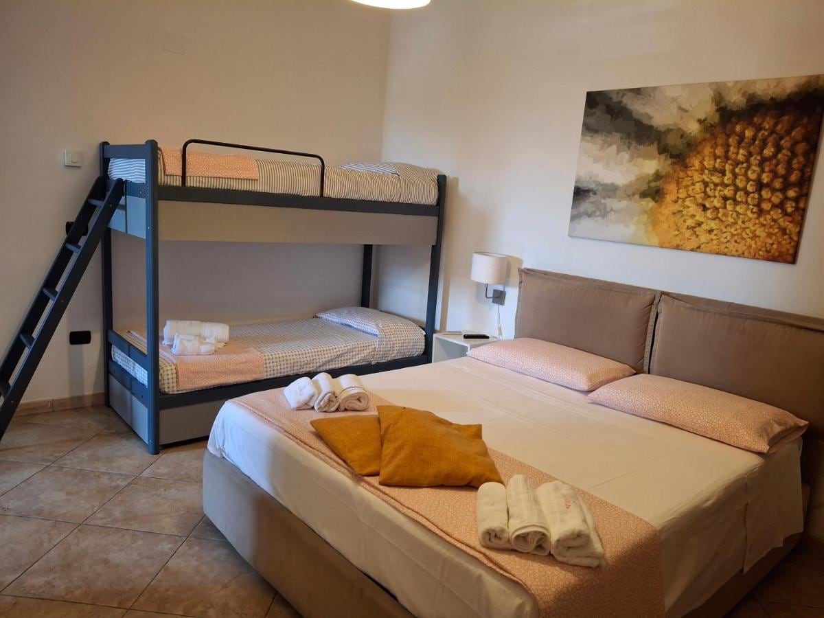 Casa Gialla con letto matrimoniale e letto a castello